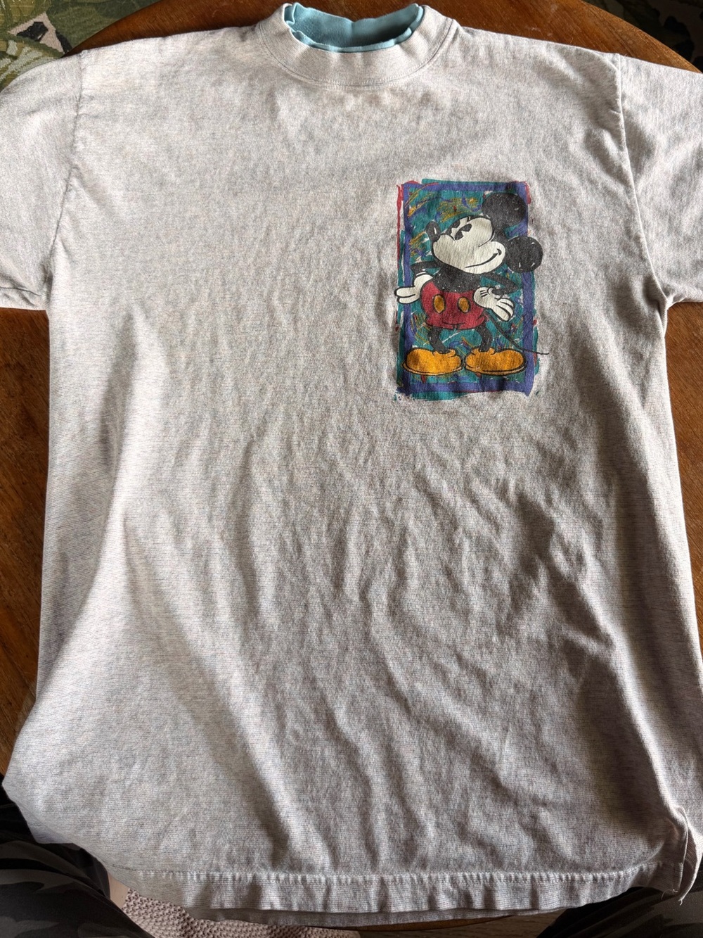 VTG Disney Originals Mickey Mouse Crewneck  Graphic Shirt Men SZ L/XL
